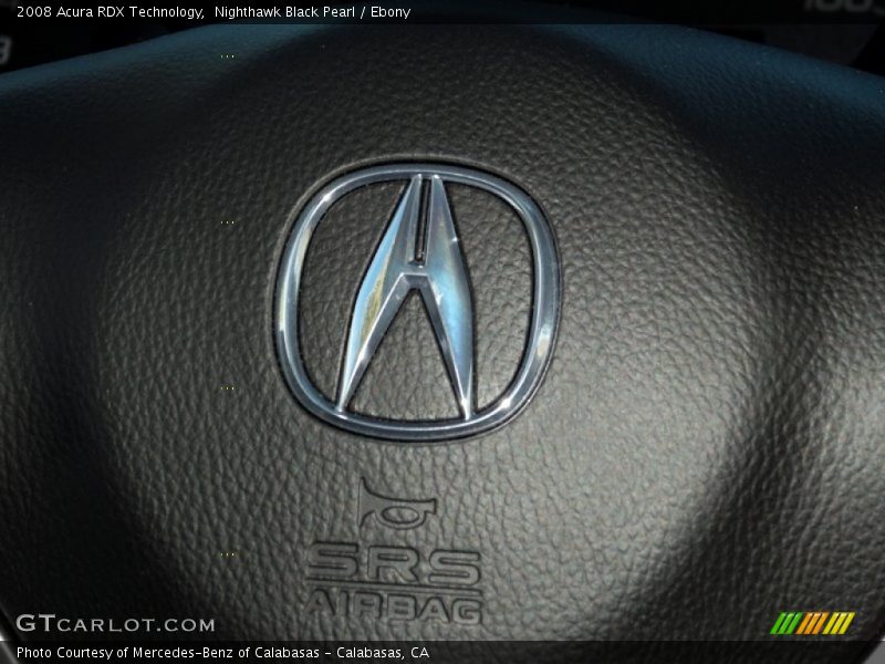 Nighthawk Black Pearl / Ebony 2008 Acura RDX Technology