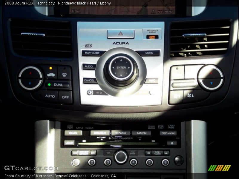 Nighthawk Black Pearl / Ebony 2008 Acura RDX Technology