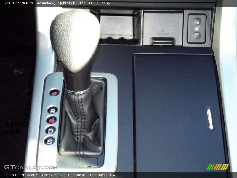 Nighthawk Black Pearl / Ebony 2008 Acura RDX Technology