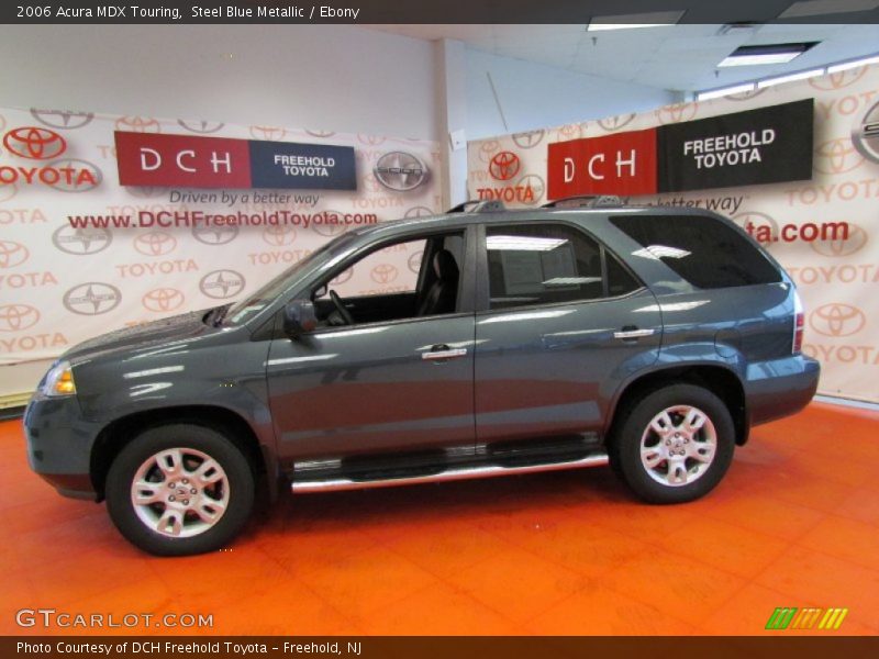 Steel Blue Metallic / Ebony 2006 Acura MDX Touring