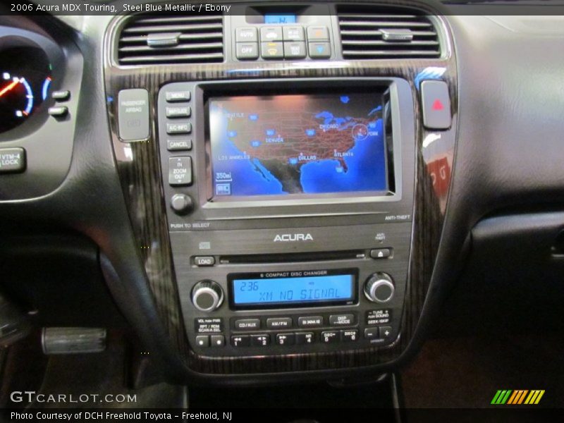 Steel Blue Metallic / Ebony 2006 Acura MDX Touring