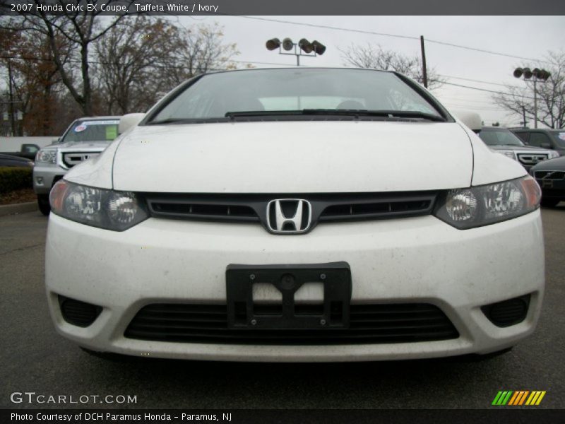 Taffeta White / Ivory 2007 Honda Civic EX Coupe