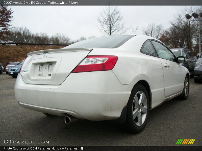 Taffeta White / Ivory 2007 Honda Civic EX Coupe