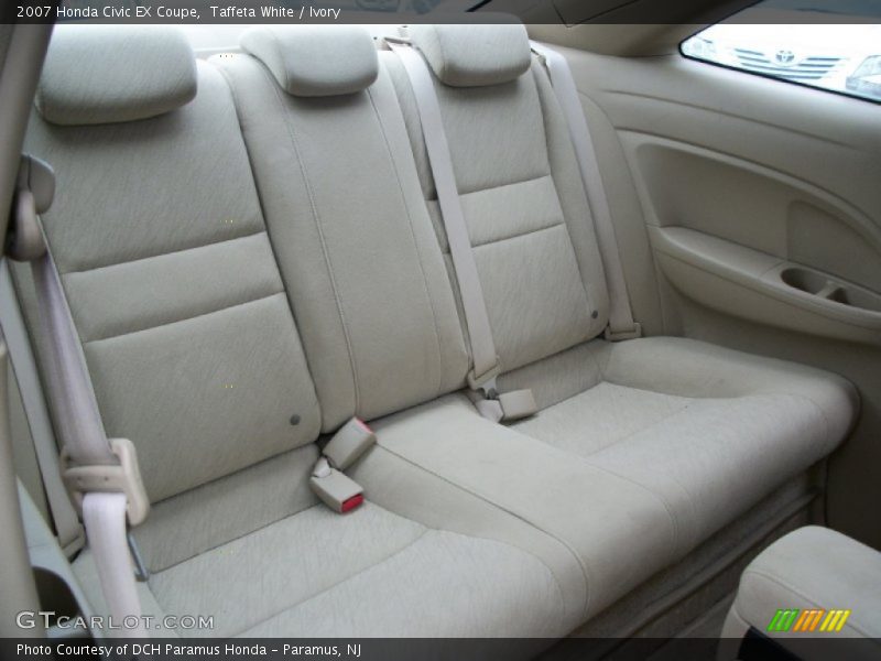 Taffeta White / Ivory 2007 Honda Civic EX Coupe