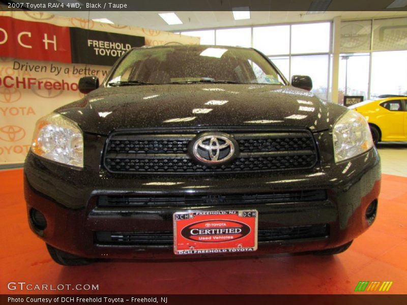 Black / Taupe 2007 Toyota RAV4 4WD
