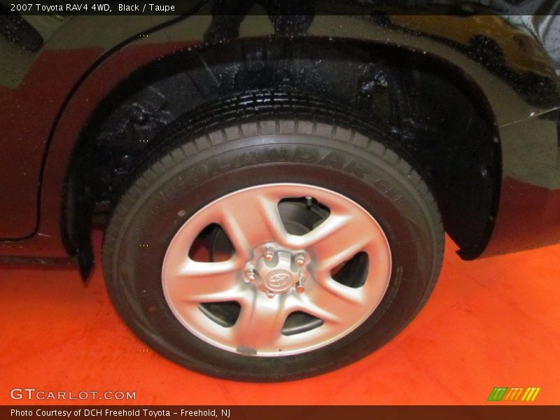 Black / Taupe 2007 Toyota RAV4 4WD