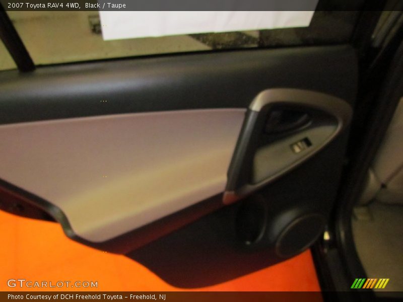 Black / Taupe 2007 Toyota RAV4 4WD