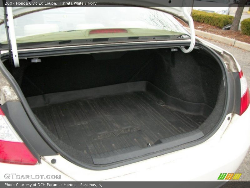 Taffeta White / Ivory 2007 Honda Civic EX Coupe