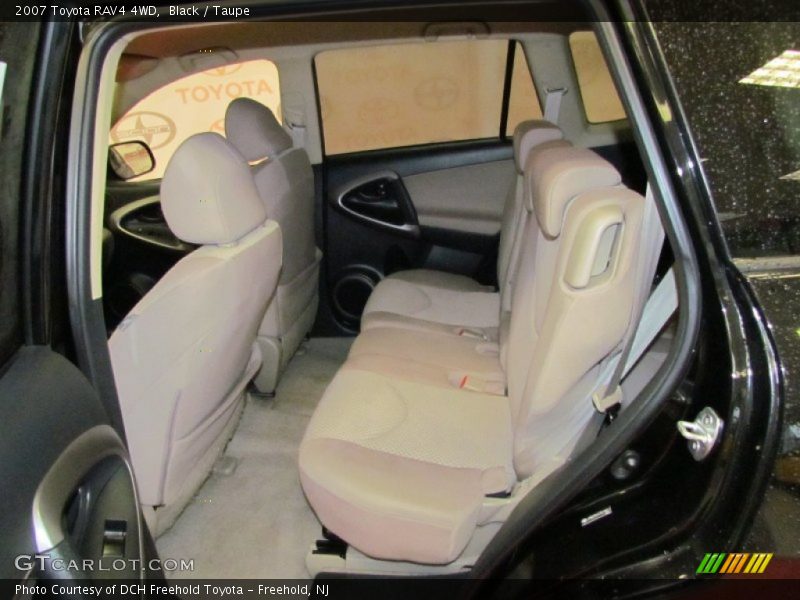 Black / Taupe 2007 Toyota RAV4 4WD