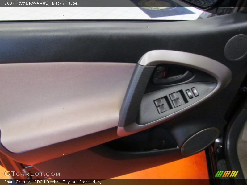 Black / Taupe 2007 Toyota RAV4 4WD