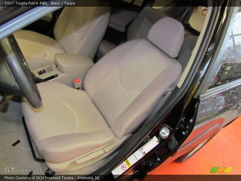 Black / Taupe 2007 Toyota RAV4 4WD