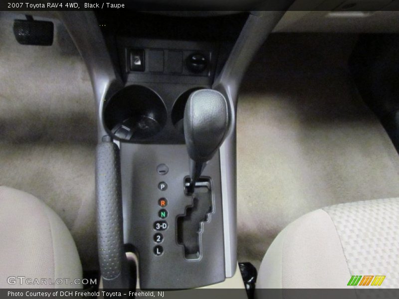 Black / Taupe 2007 Toyota RAV4 4WD
