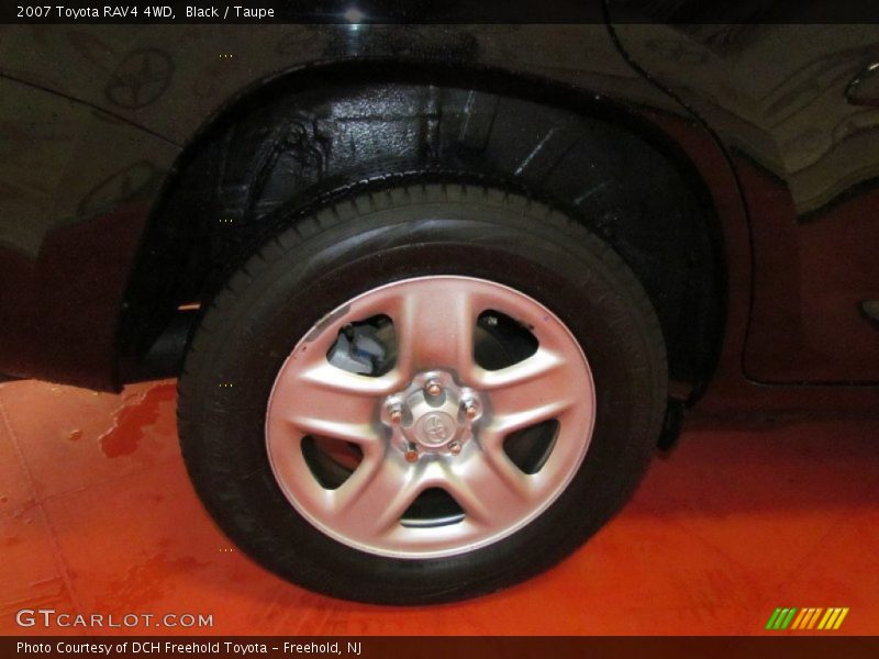 Black / Taupe 2007 Toyota RAV4 4WD