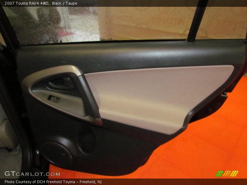 Black / Taupe 2007 Toyota RAV4 4WD