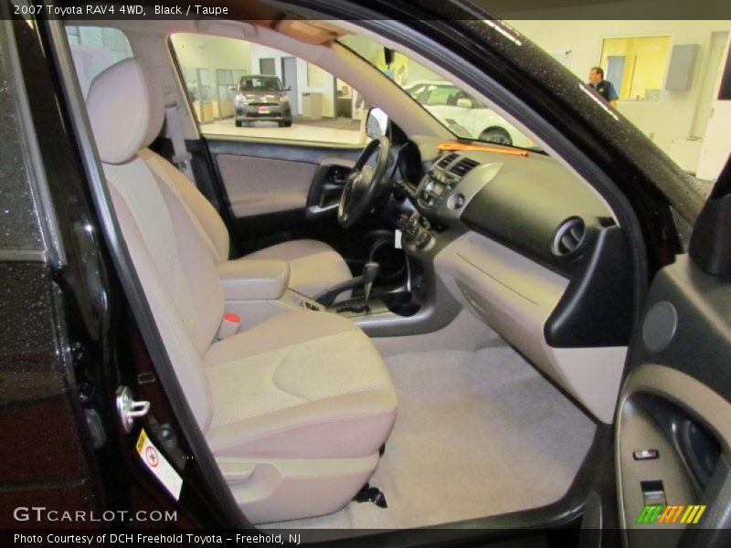 Black / Taupe 2007 Toyota RAV4 4WD
