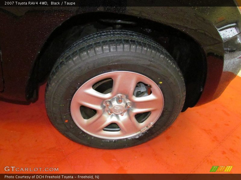 Black / Taupe 2007 Toyota RAV4 4WD
