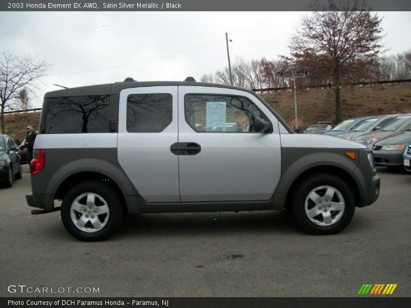 Satin Silver Metallic / Black 2003 Honda Element EX AWD