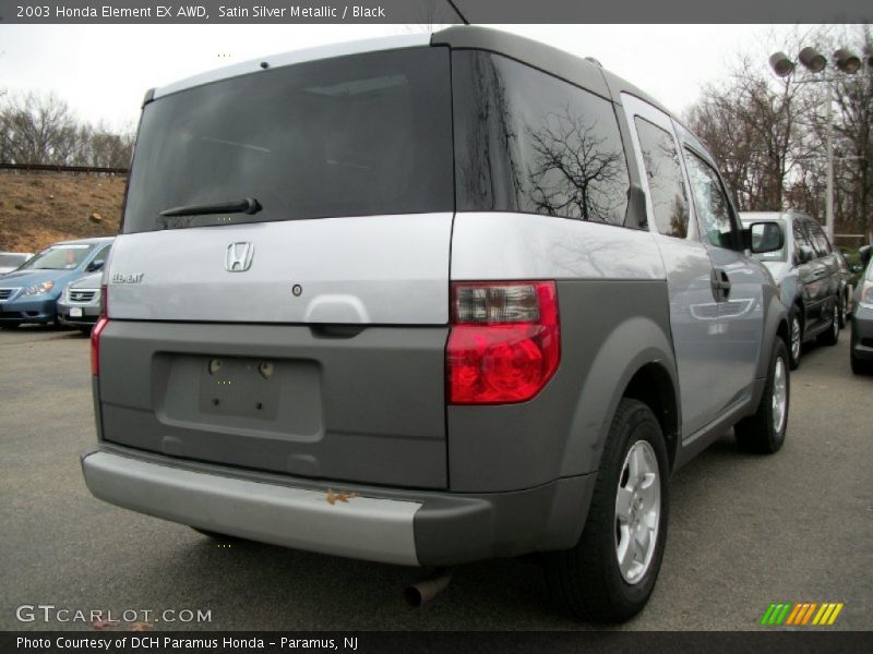 Satin Silver Metallic / Black 2003 Honda Element EX AWD