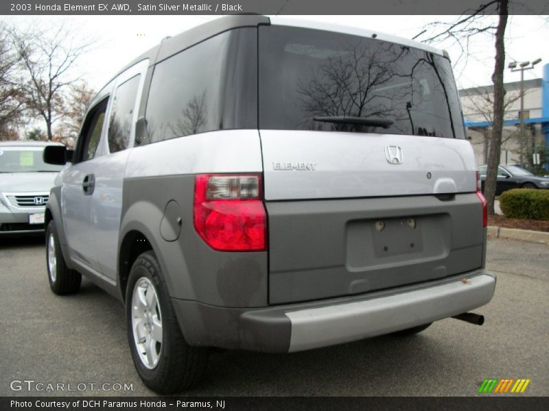 Satin Silver Metallic / Black 2003 Honda Element EX AWD