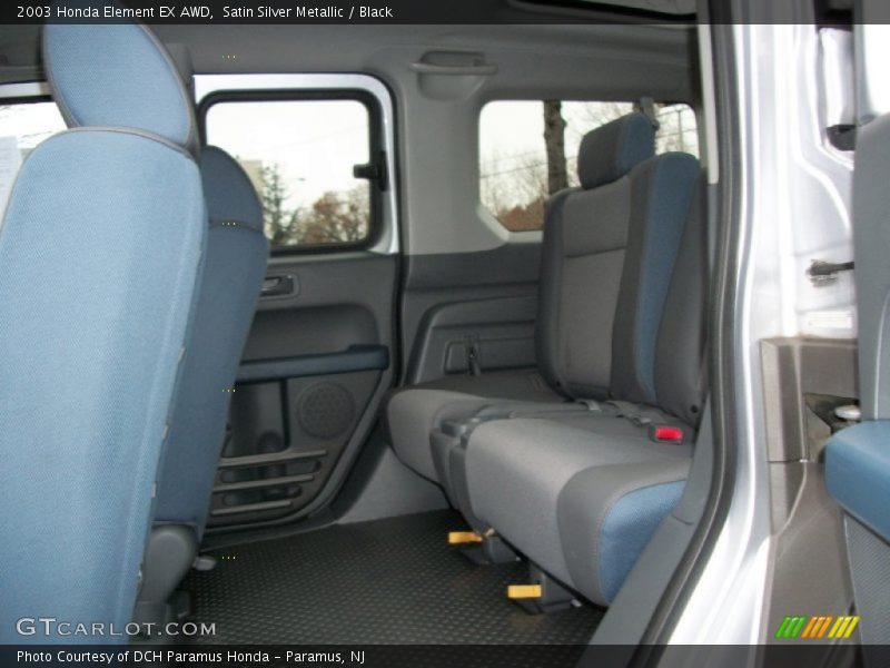 Satin Silver Metallic / Black 2003 Honda Element EX AWD