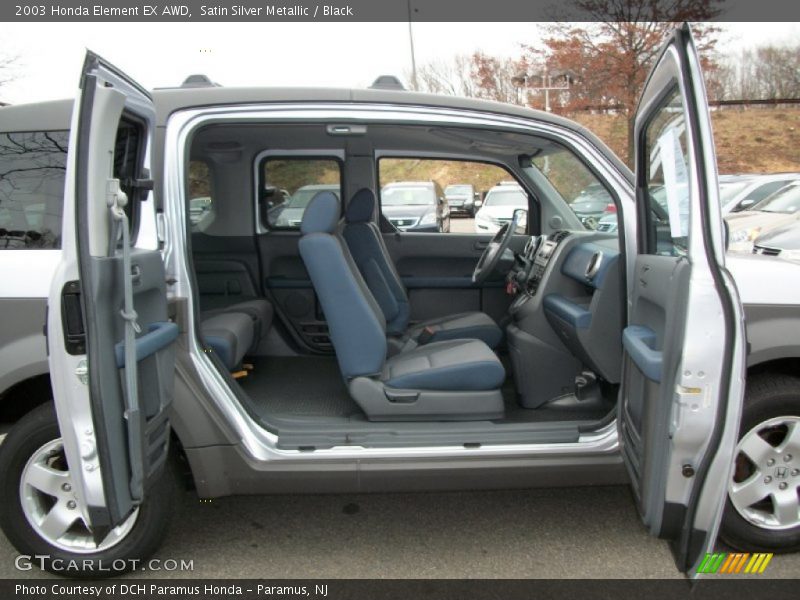 Satin Silver Metallic / Black 2003 Honda Element EX AWD