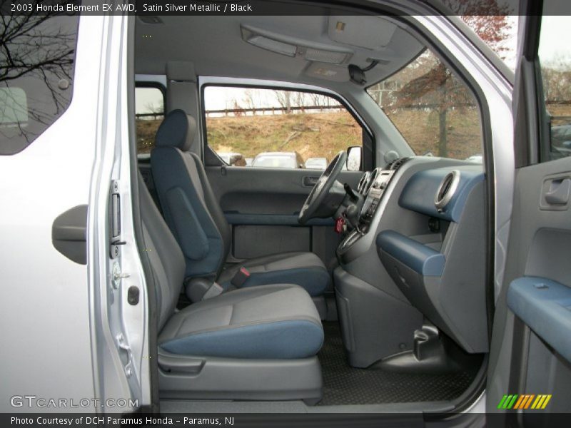 Satin Silver Metallic / Black 2003 Honda Element EX AWD