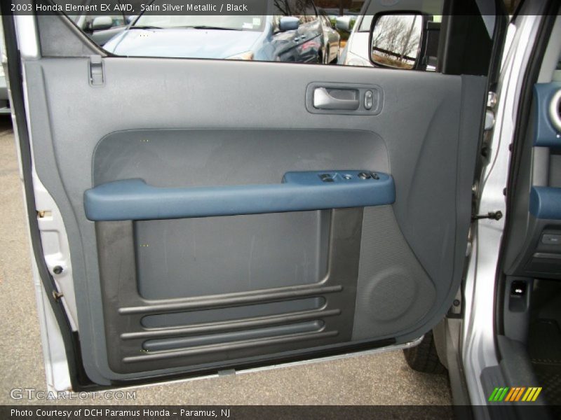 Satin Silver Metallic / Black 2003 Honda Element EX AWD