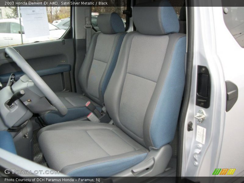 Satin Silver Metallic / Black 2003 Honda Element EX AWD