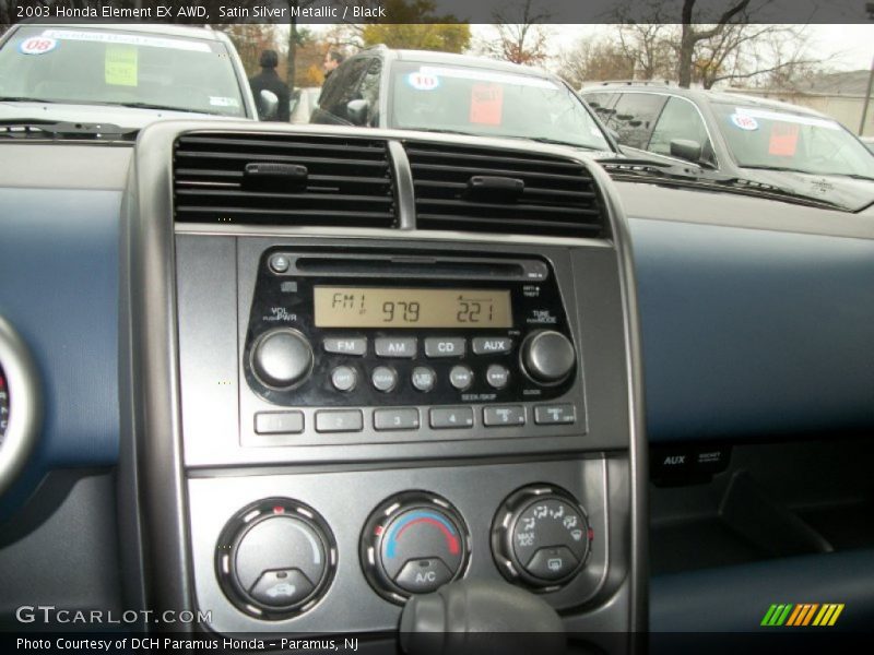 Satin Silver Metallic / Black 2003 Honda Element EX AWD