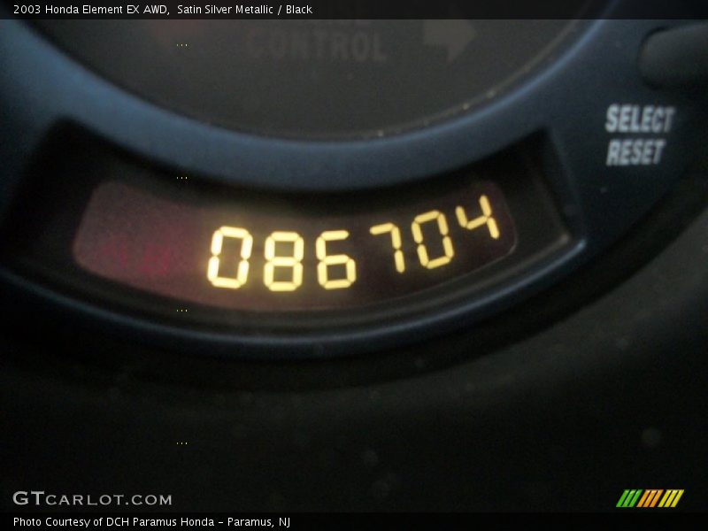 Satin Silver Metallic / Black 2003 Honda Element EX AWD