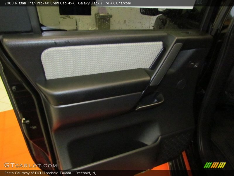 Galaxy Black / Pro 4X Charcoal 2008 Nissan Titan Pro-4X Crew Cab 4x4