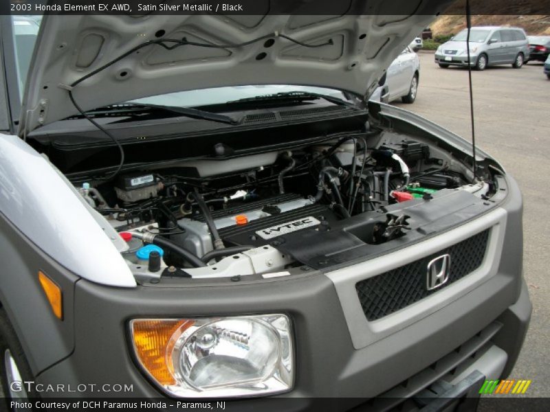 Satin Silver Metallic / Black 2003 Honda Element EX AWD