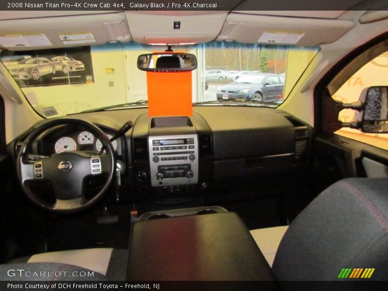 Galaxy Black / Pro 4X Charcoal 2008 Nissan Titan Pro-4X Crew Cab 4x4