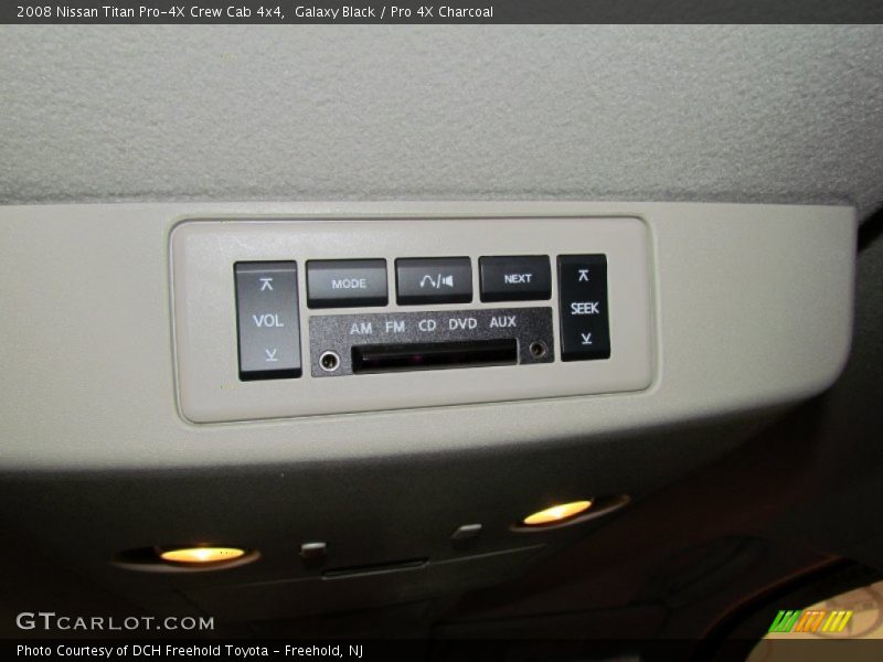 Galaxy Black / Pro 4X Charcoal 2008 Nissan Titan Pro-4X Crew Cab 4x4