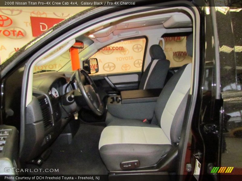 Galaxy Black / Pro 4X Charcoal 2008 Nissan Titan Pro-4X Crew Cab 4x4