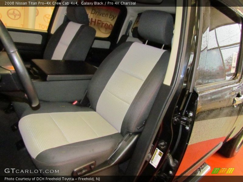Galaxy Black / Pro 4X Charcoal 2008 Nissan Titan Pro-4X Crew Cab 4x4
