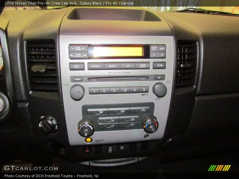 Galaxy Black / Pro 4X Charcoal 2008 Nissan Titan Pro-4X Crew Cab 4x4