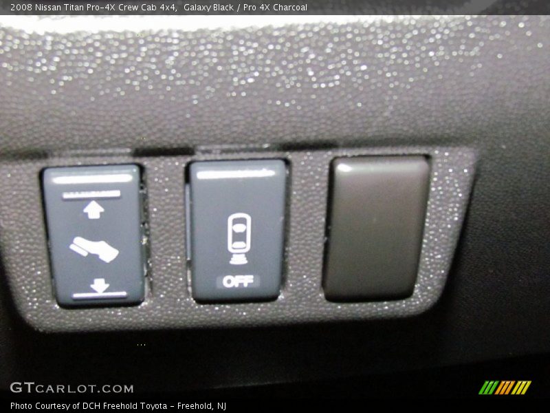 Galaxy Black / Pro 4X Charcoal 2008 Nissan Titan Pro-4X Crew Cab 4x4