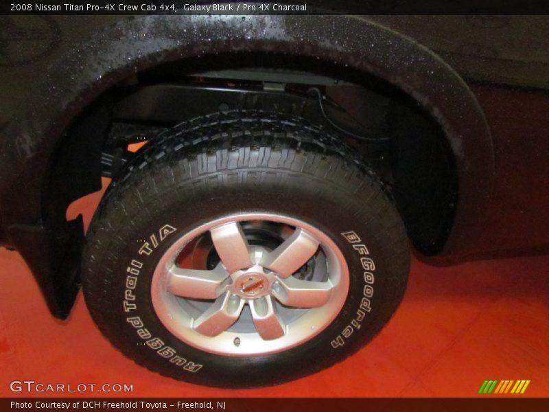 Galaxy Black / Pro 4X Charcoal 2008 Nissan Titan Pro-4X Crew Cab 4x4