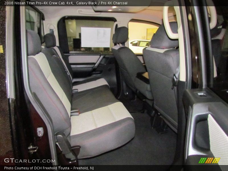 Galaxy Black / Pro 4X Charcoal 2008 Nissan Titan Pro-4X Crew Cab 4x4