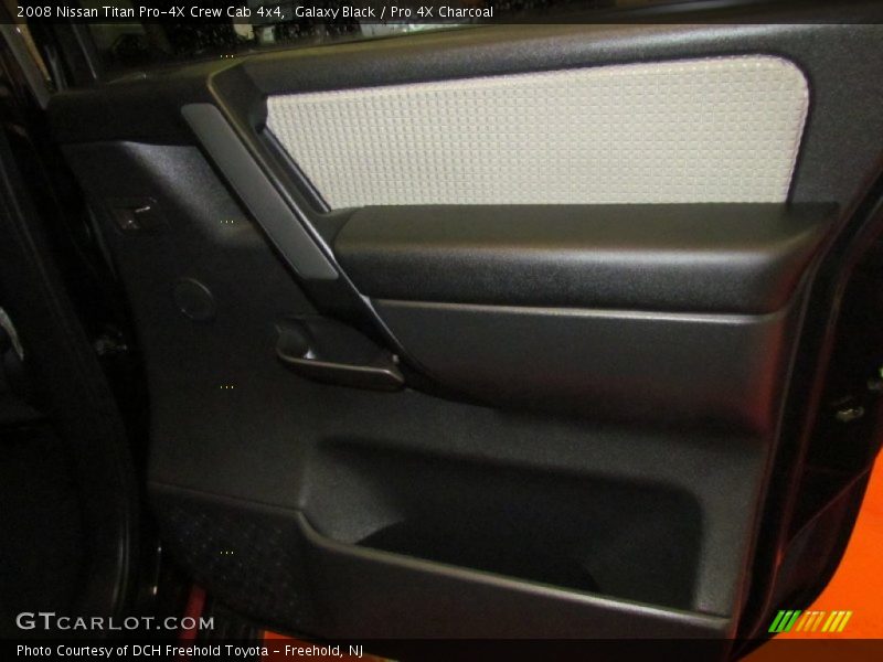 Galaxy Black / Pro 4X Charcoal 2008 Nissan Titan Pro-4X Crew Cab 4x4