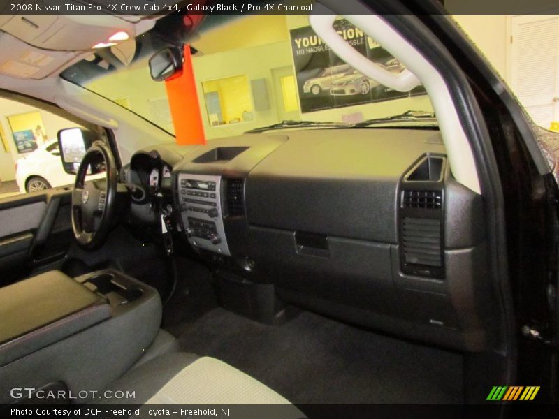 Galaxy Black / Pro 4X Charcoal 2008 Nissan Titan Pro-4X Crew Cab 4x4
