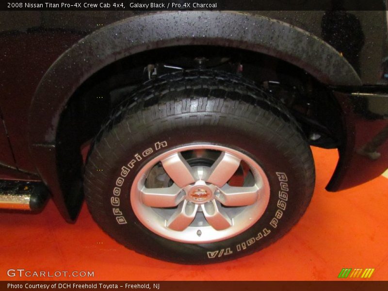 Galaxy Black / Pro 4X Charcoal 2008 Nissan Titan Pro-4X Crew Cab 4x4