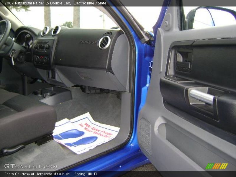 Electric Blue / Slate 2007 Mitsubishi Raider LS Double Cab