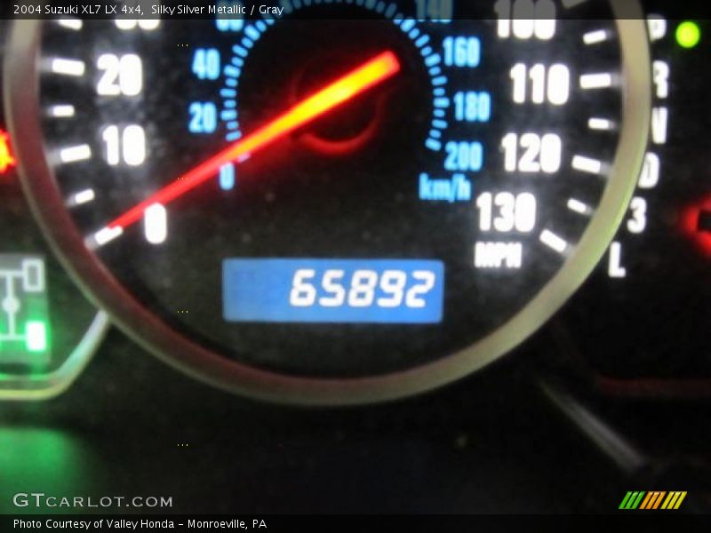 Silky Silver Metallic / Gray 2004 Suzuki XL7 LX 4x4