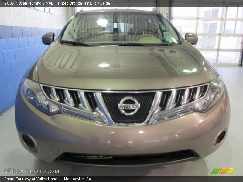 Tinted Bronze Metallic / Beige 2009 Nissan Murano S AWD