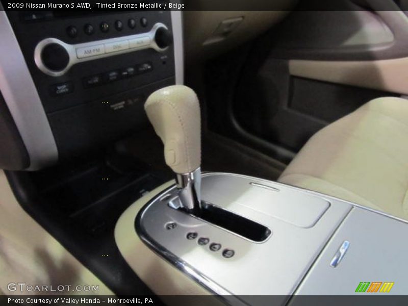 Tinted Bronze Metallic / Beige 2009 Nissan Murano S AWD