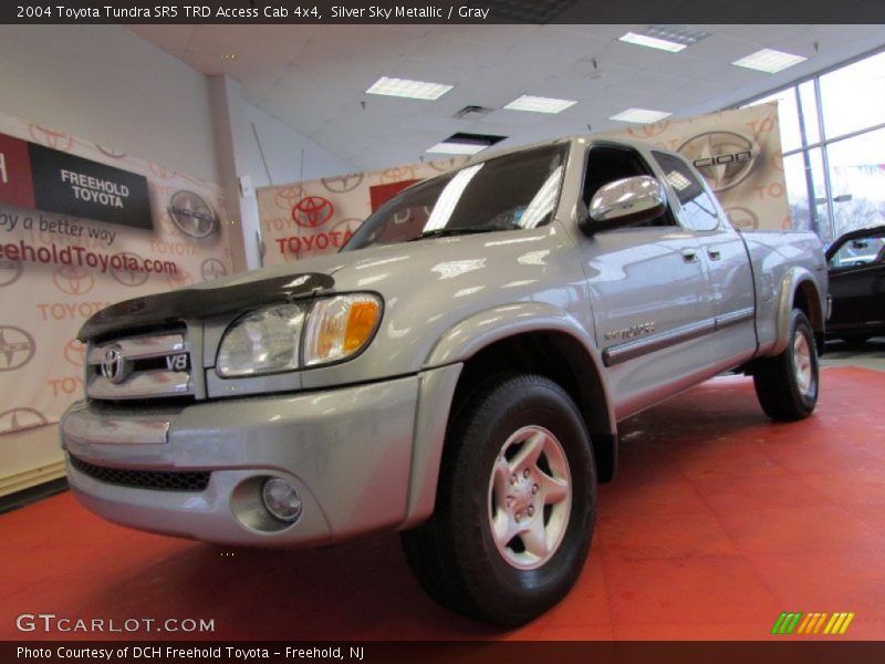Silver Sky Metallic / Gray 2004 Toyota Tundra SR5 TRD Access Cab 4x4