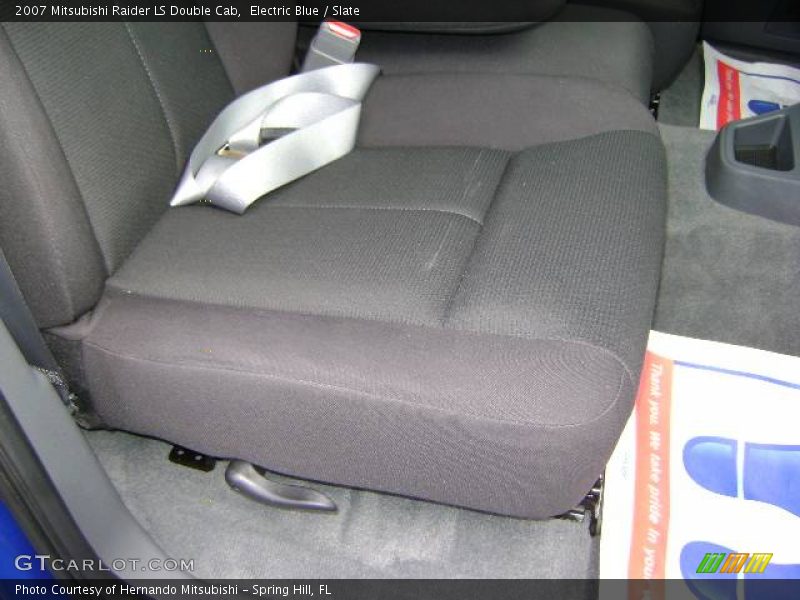Electric Blue / Slate 2007 Mitsubishi Raider LS Double Cab