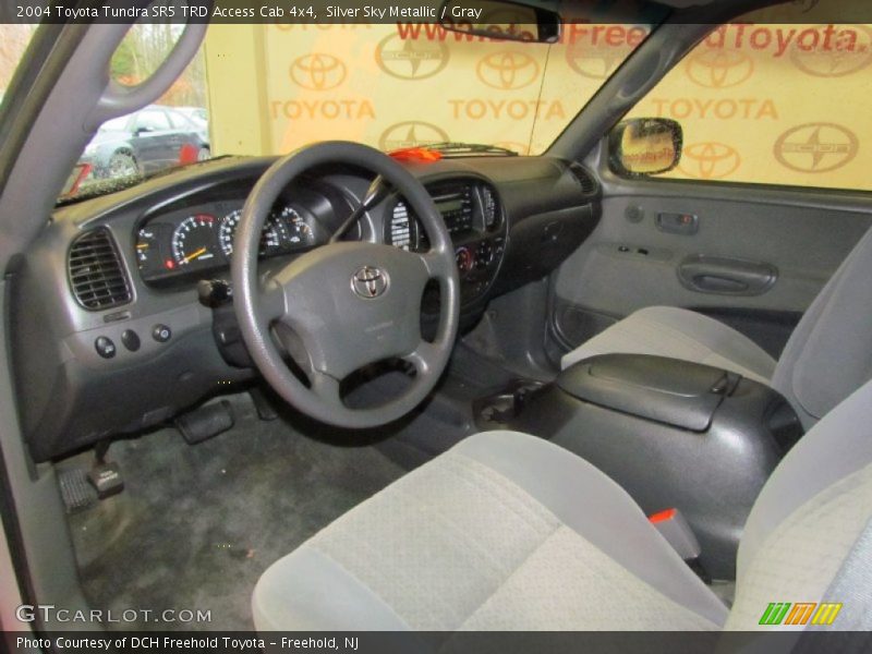 Silver Sky Metallic / Gray 2004 Toyota Tundra SR5 TRD Access Cab 4x4